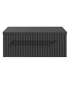 Тумба подвесная SKYLAND COFFEE CD 5020-1D, антрацит, матовая эмаль, 500х400х200 мм